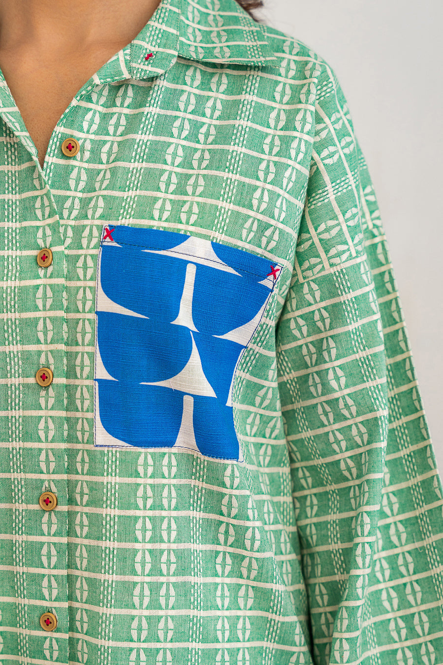 1 PIECE EMBROIDERED SHIRT