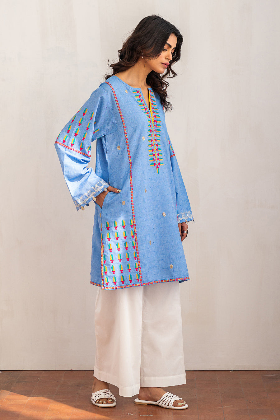 1 PIECE EMBROIDERED SHIRT