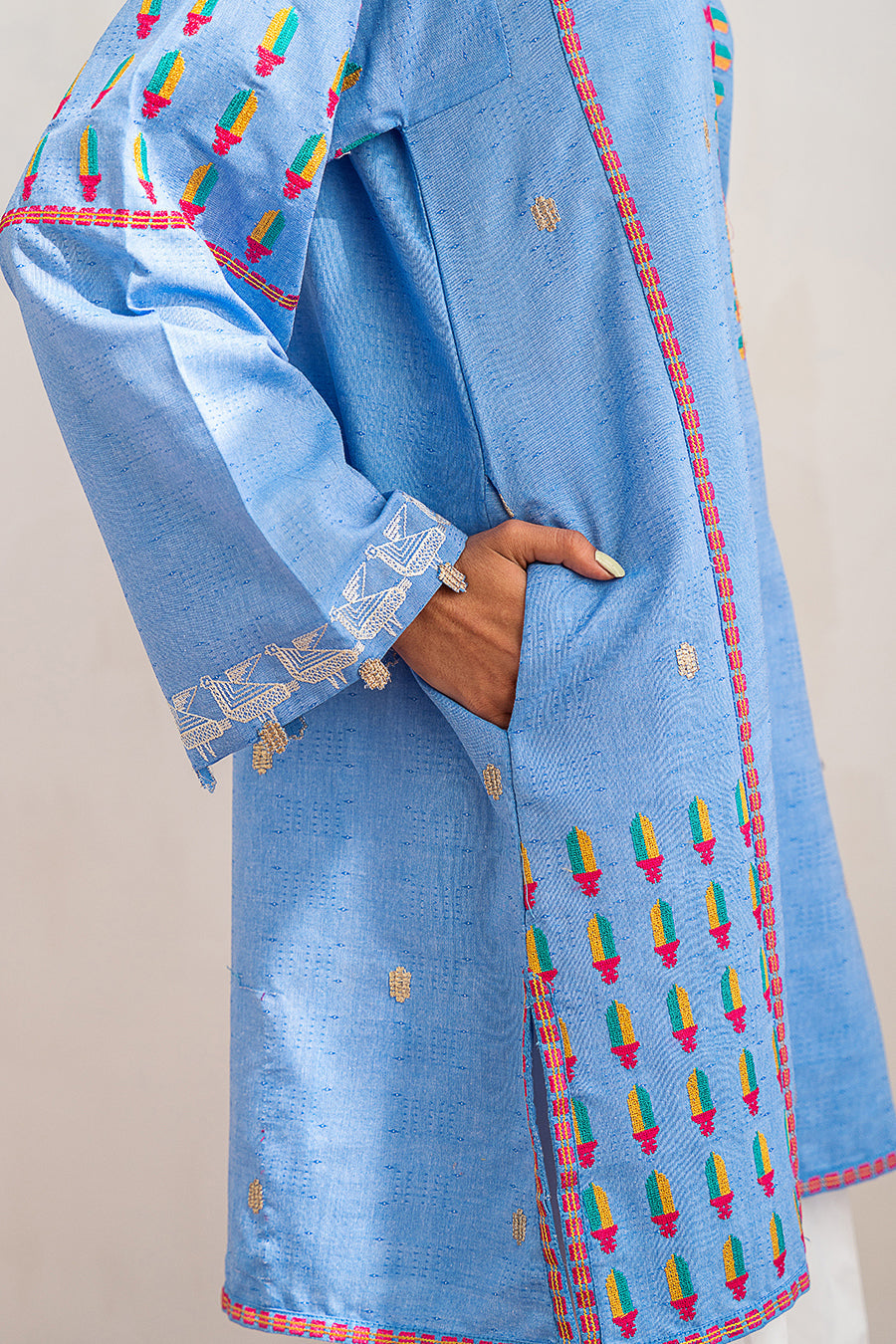 1 PIECE EMBROIDERED SHIRT