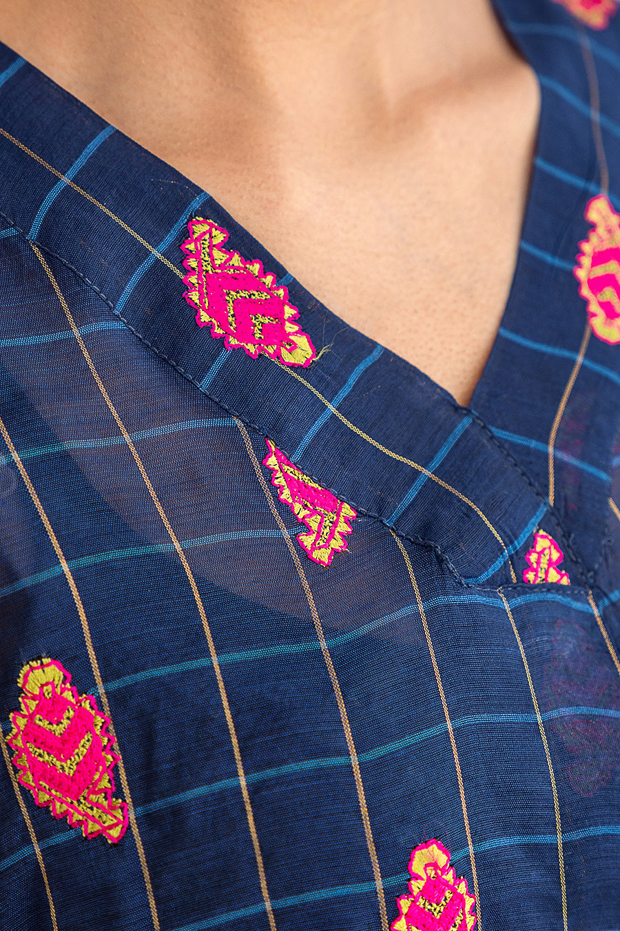 2 PIECE EMBROIDERED SUIT