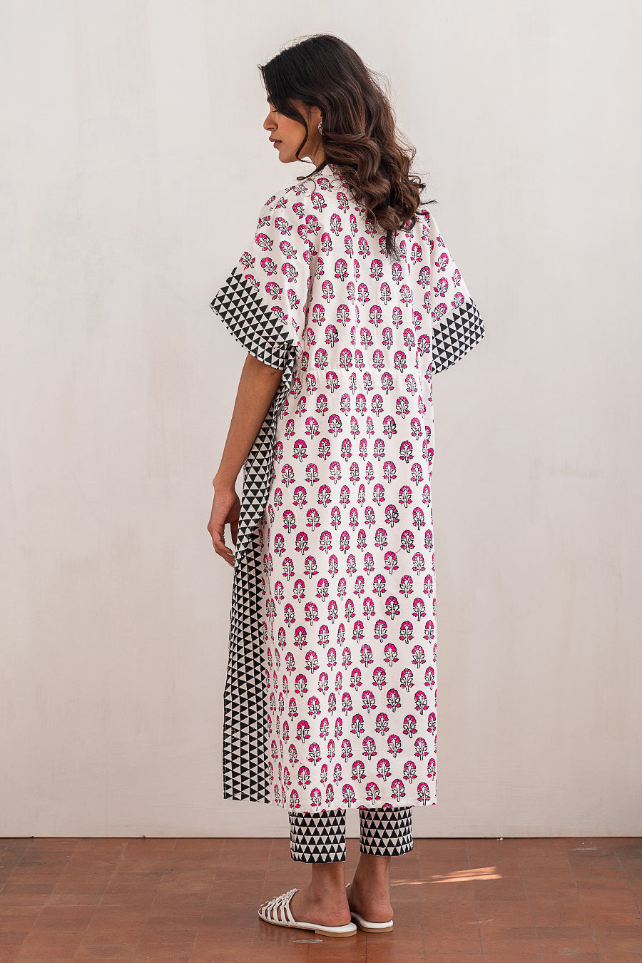 2 PIECE BLOCK PRINTED SUIT