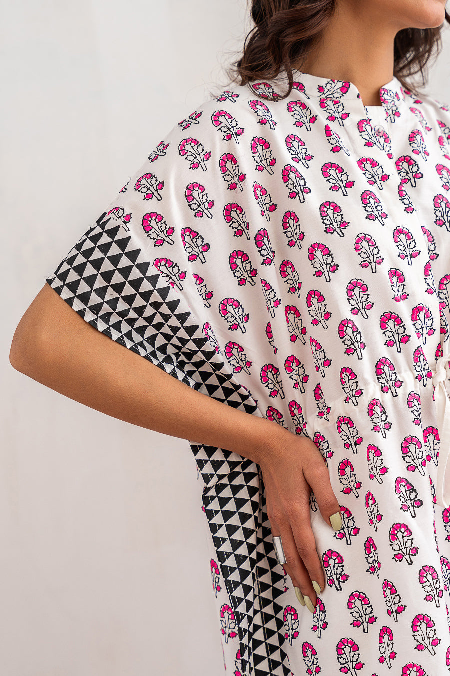 2 PIECE BLOCK PRINTED SUIT