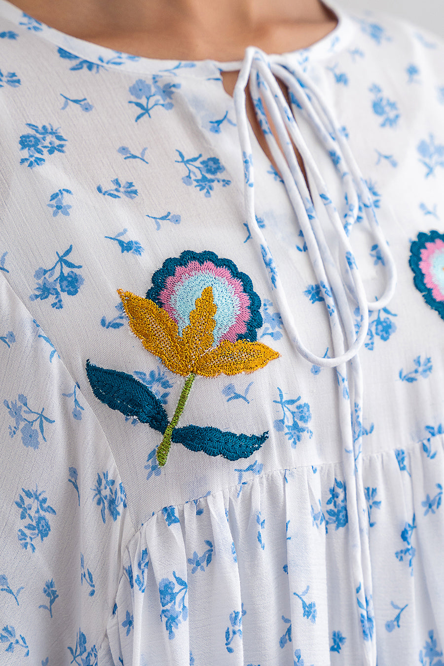 1 PIECE EMBROIDERED SHIRT