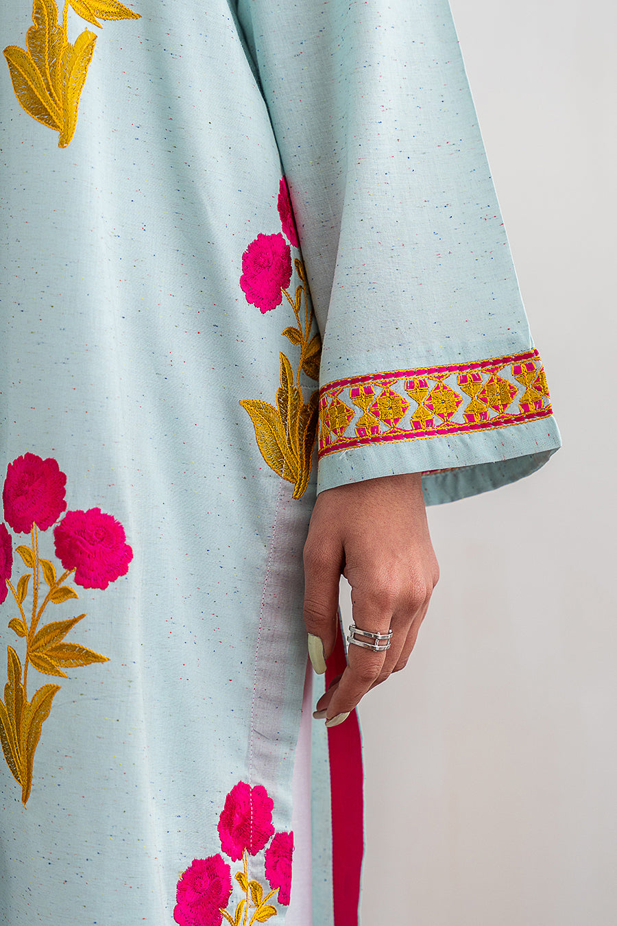 1 PIECE EMBROIDERED SHIRT