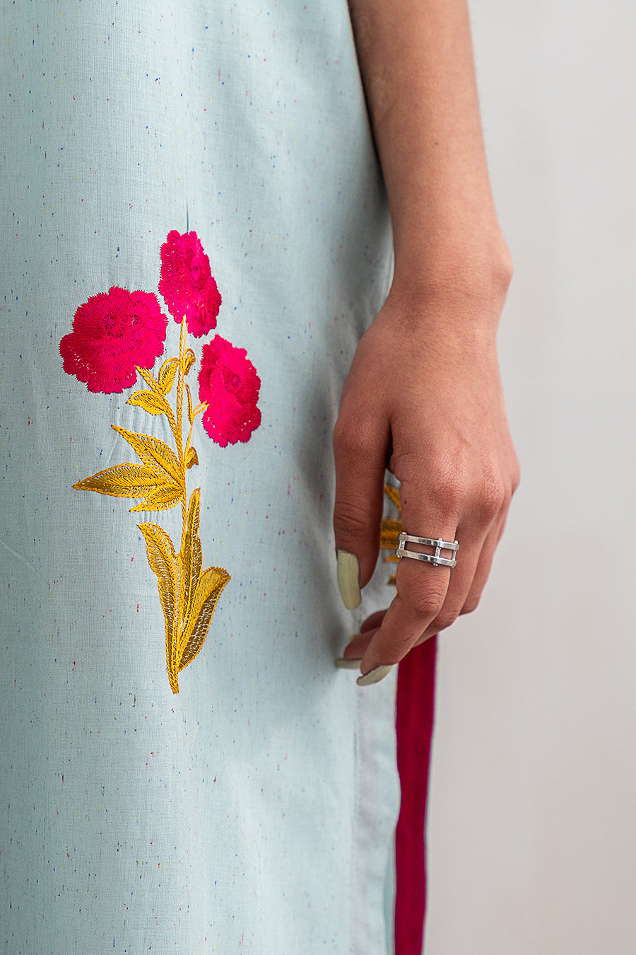1 PIECE EMBROIDERED SHIRT