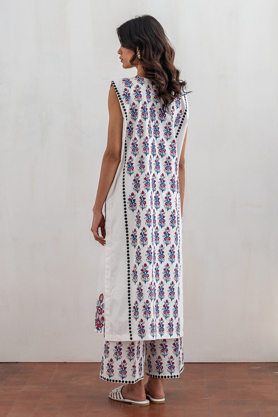 2 PIECE BLOCK PRINTED SUIT