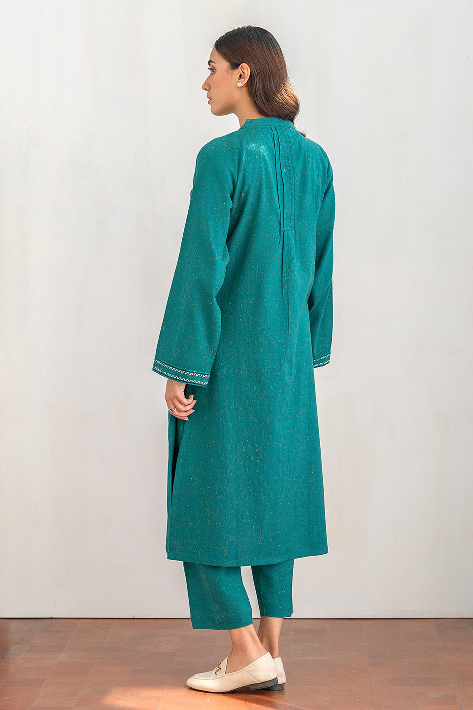 2 PIECE EMBROIDERED SUIT