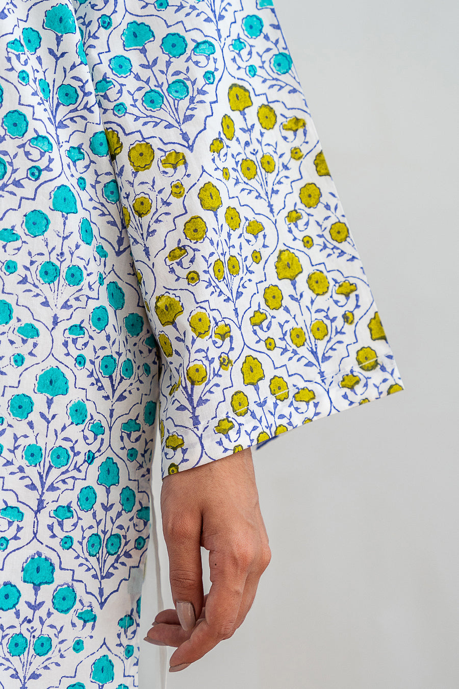 1 PIECE BLOCK PRINTED SHIRT