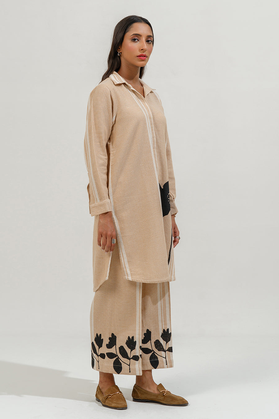 2 PIECE BLOCK PRINTED SUIT