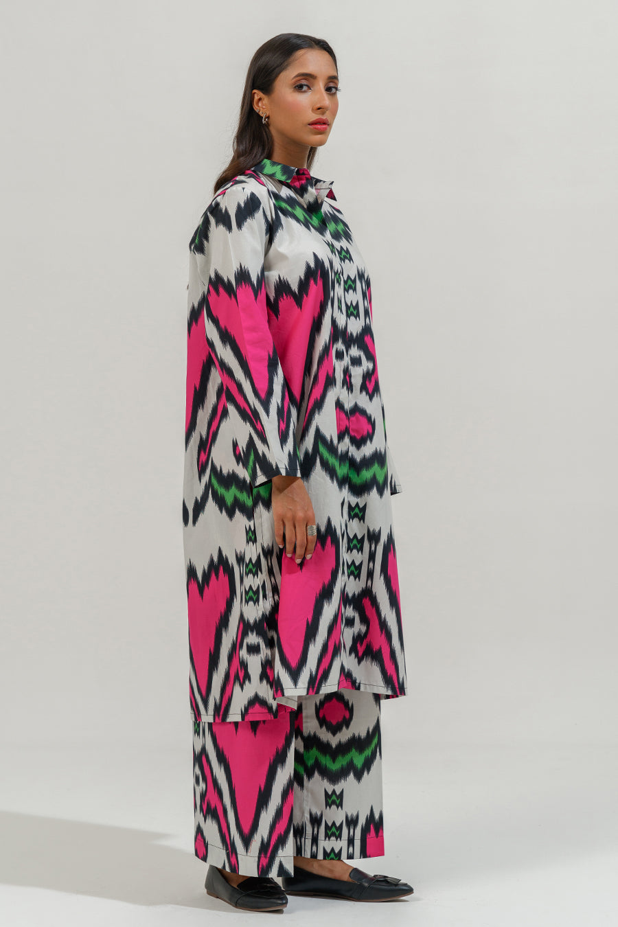 2 PIECE BLOCK PRINTED SUIT