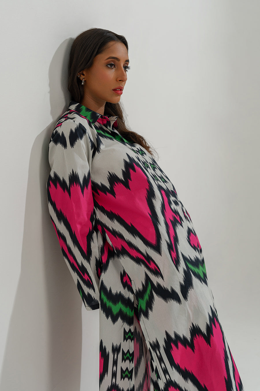 2 PIECE BLOCK PRINTED SUIT