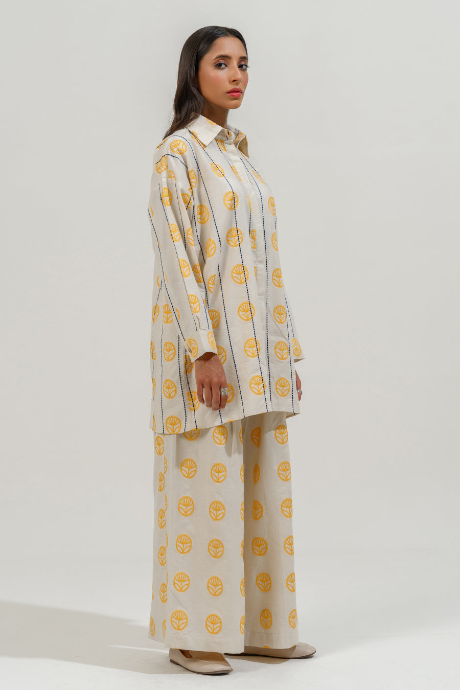 2 PIECE EMBROIDERED SUIT