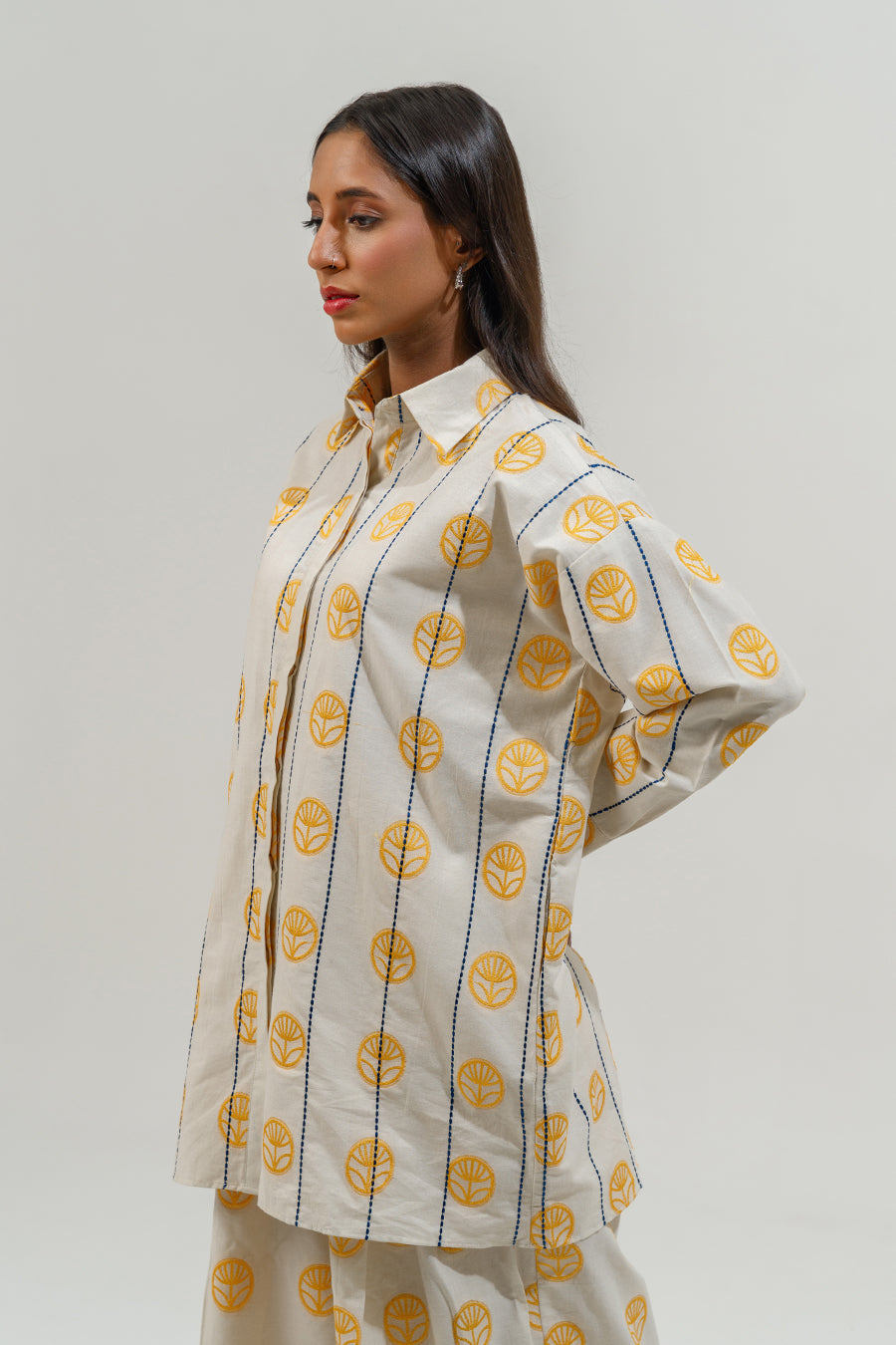 2 PIECE EMBROIDERED SUIT
