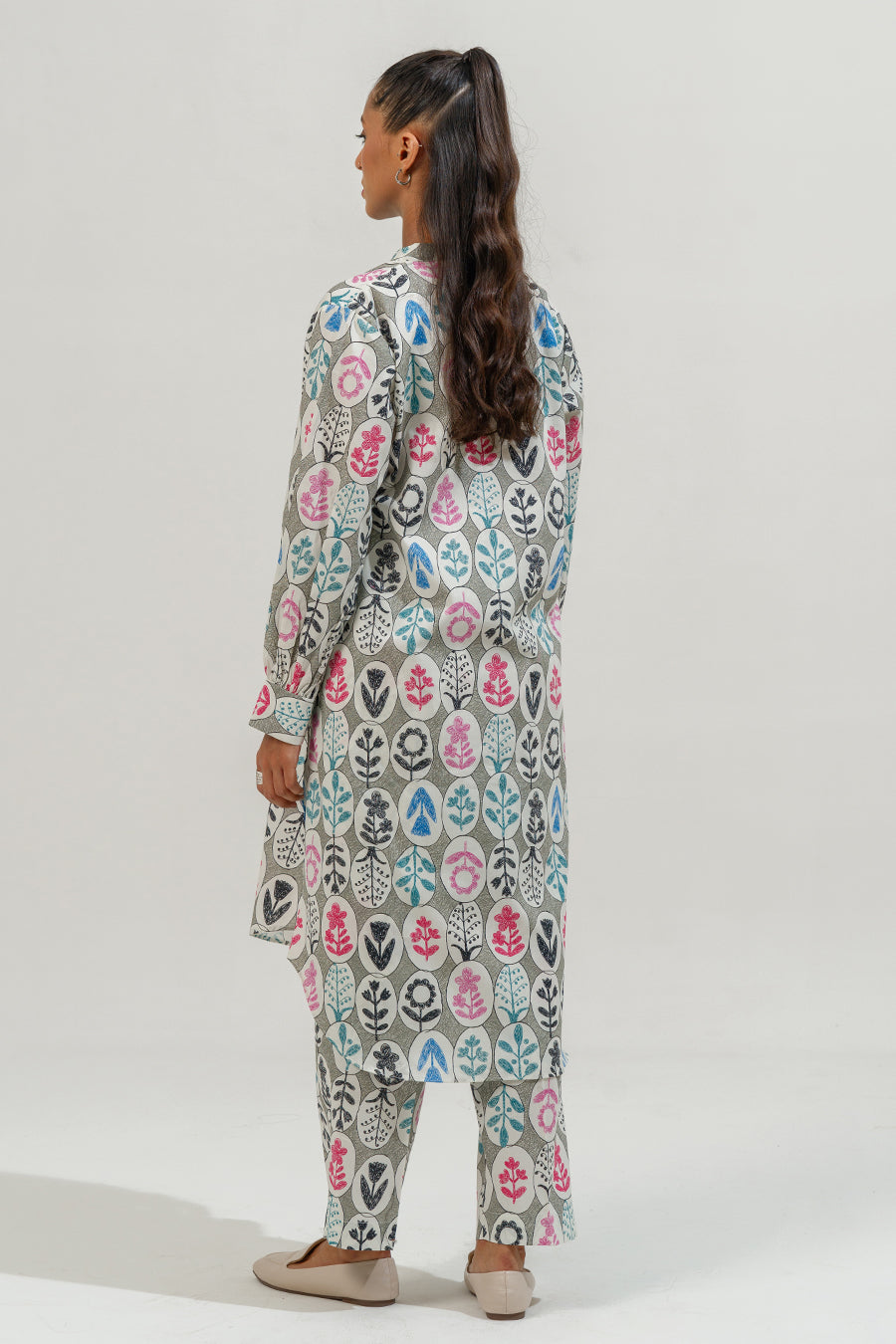 2 PIECE BLOCK PRINTED SUIT