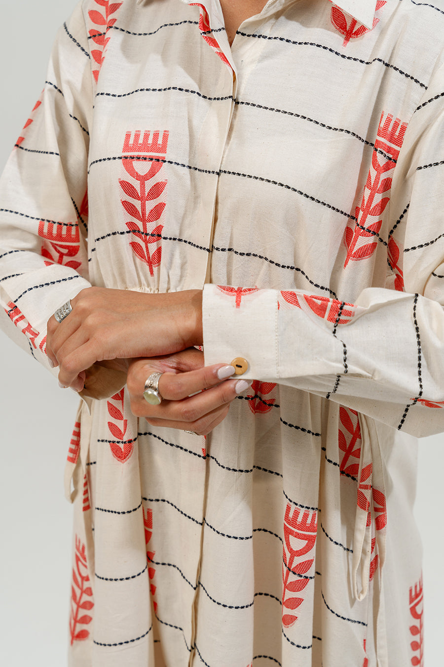 1 PIECE EMBROIDERED SHIRT