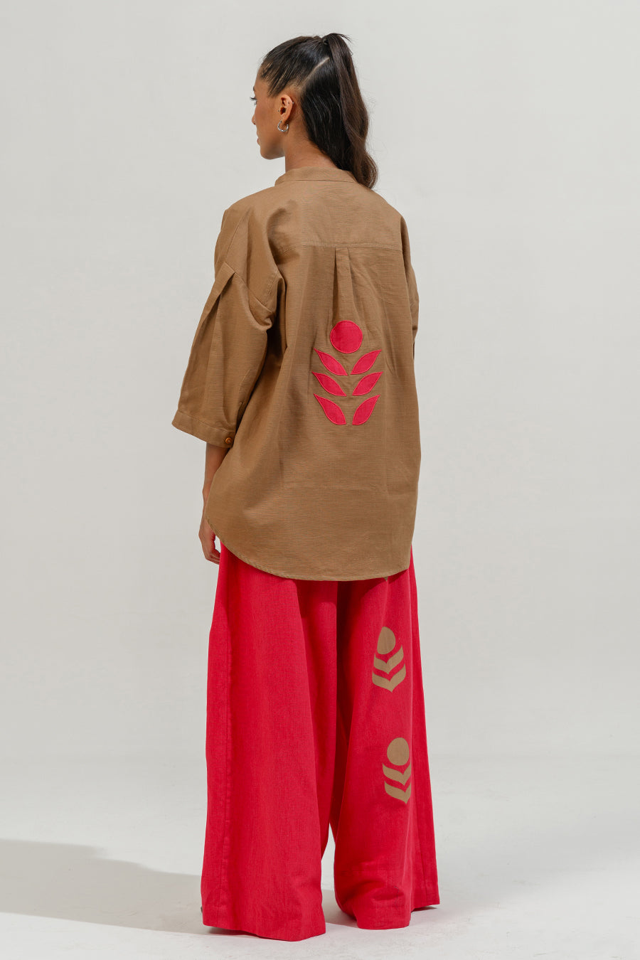 2 PIECE BLOCK PRINTED SUIT