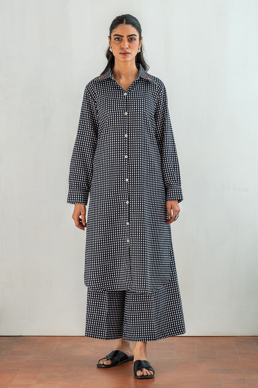 2 PIECE HAND EMBROIDERED SUIT