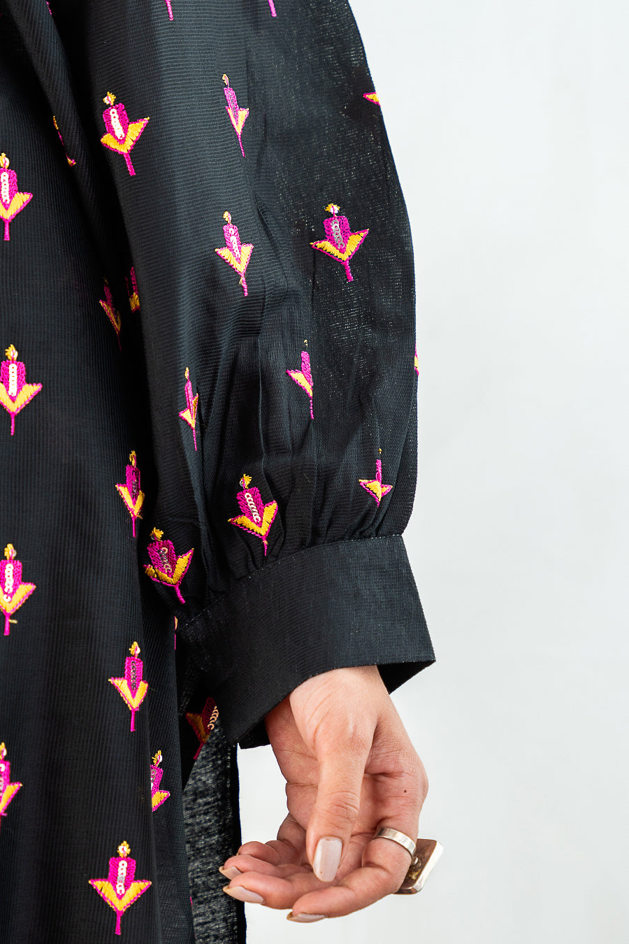 2 PIECE EMBROIDERED SUIT