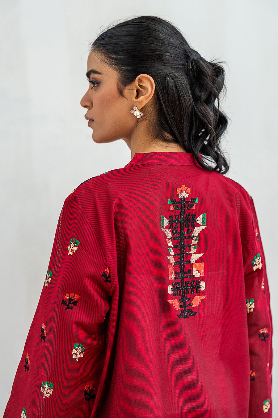 2 PIECE EMBROIDERED SUIT