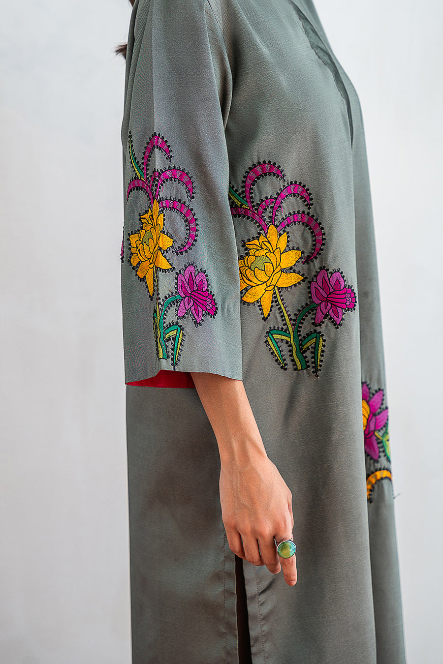 2 PIECE EMBROIDERED SUIT - LUXURY PRET