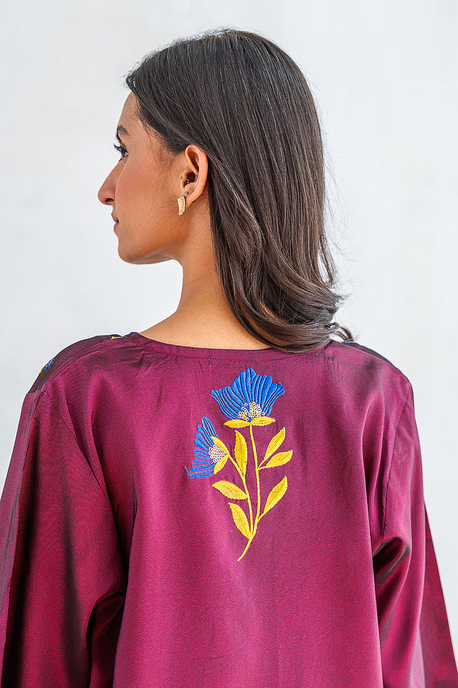 2 PIECE EMBROIDERED SUIT