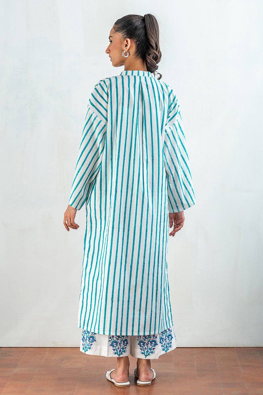 2 PIECE BLOCK PRINTED SUIT