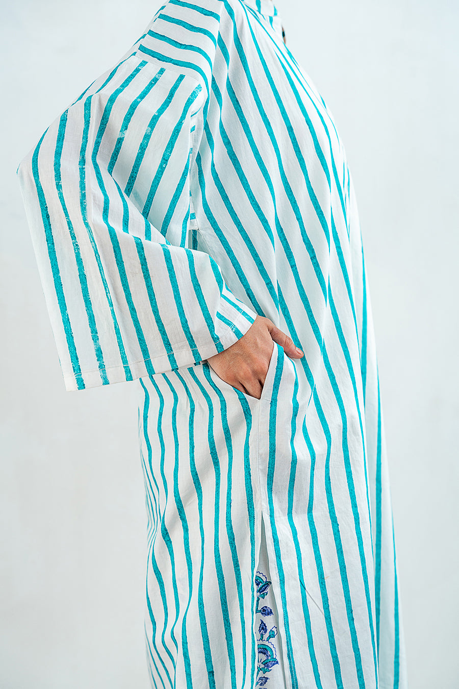 2 PIECE BLOCK PRINTED SUIT