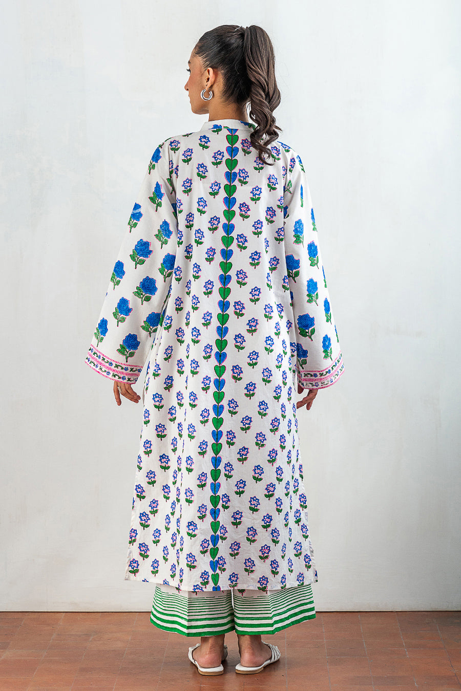 2 PIECE BLOCK PRINTED SUIT