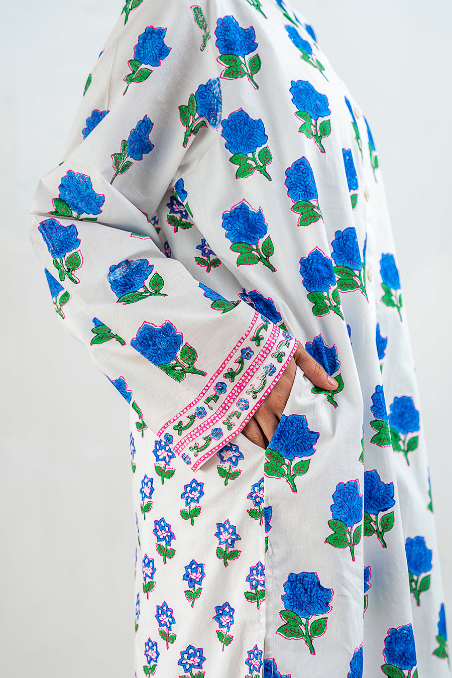 2 PIECE BLOCK PRINTED SUIT