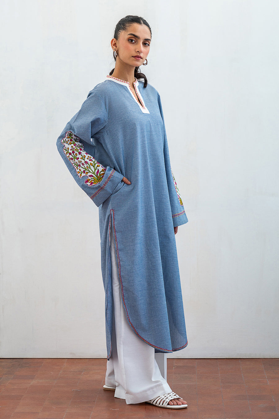 1 PIECE EMBROIDERED SHIRT
