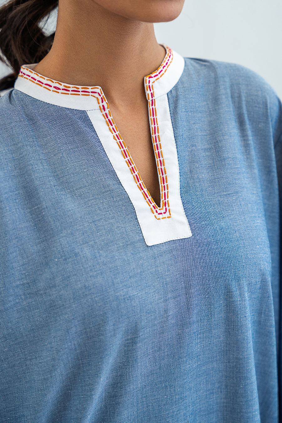 1 PIECE EMBROIDERED SHIRT