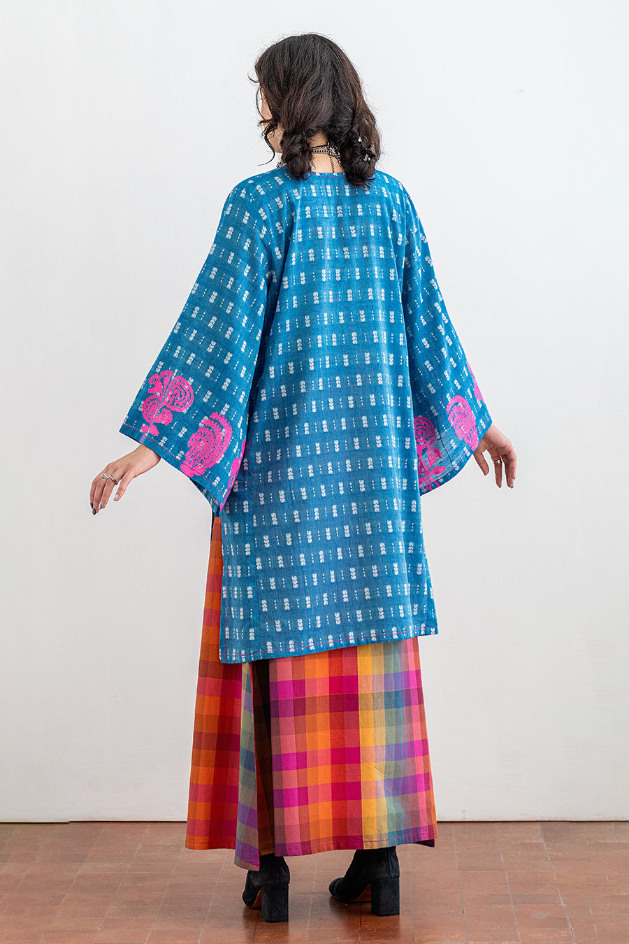 BLOCK PRINTED JACQUARD SHIRT