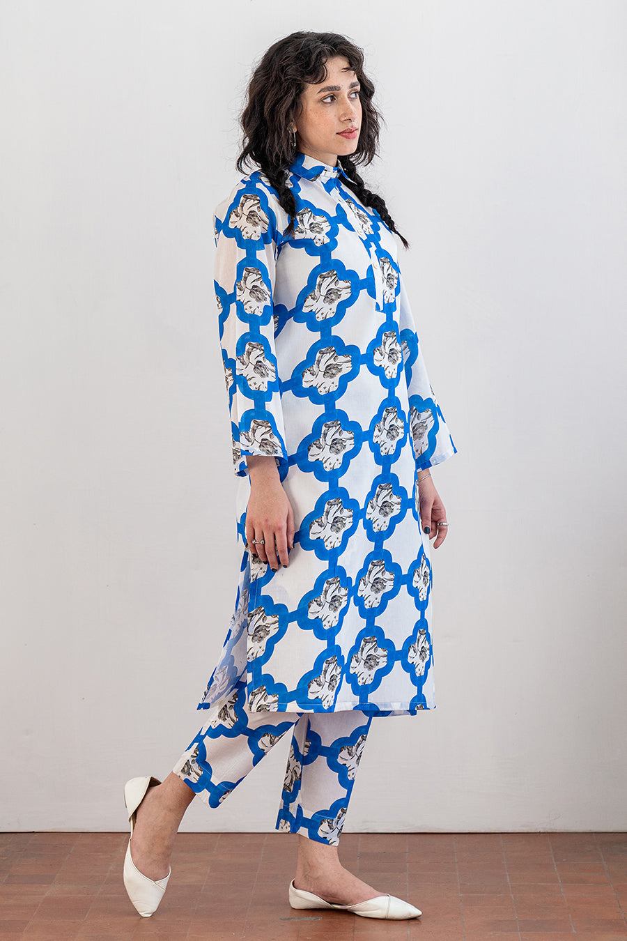 2 PIECE PRINTED LAWN SUIT