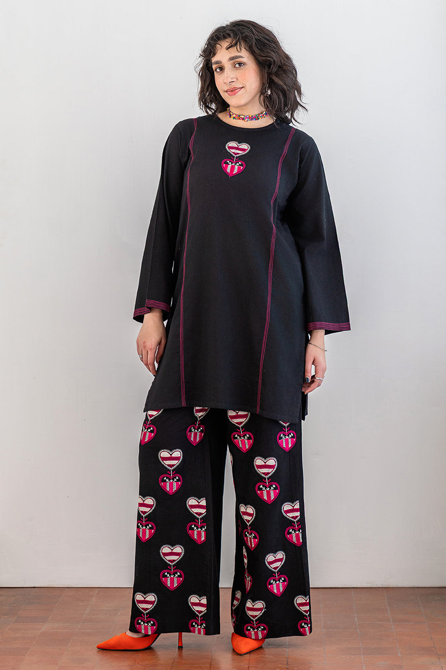 2 PIECE EMBROIDERED LAWN SUIT