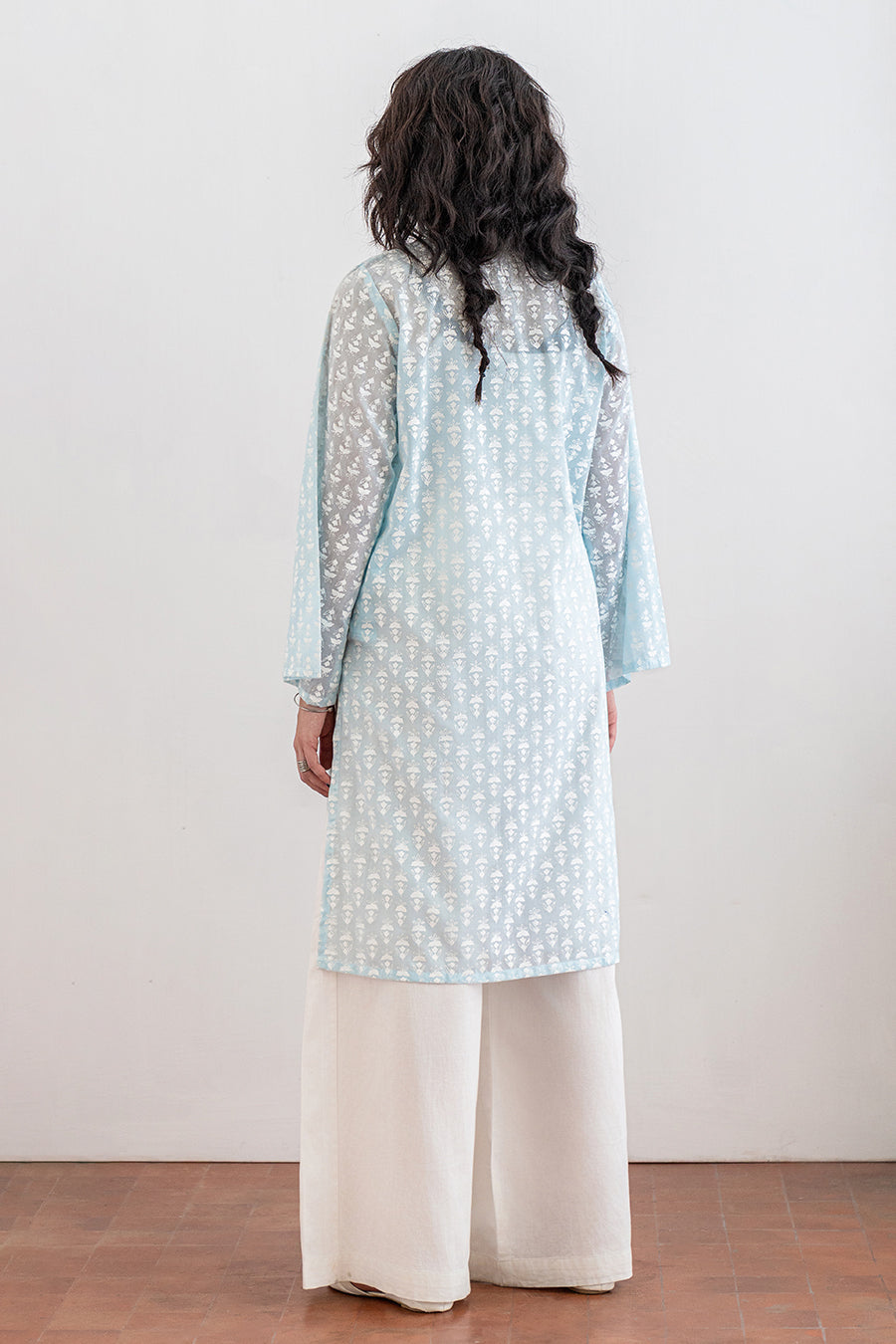 EMBROIDERED LAWN SHIRT