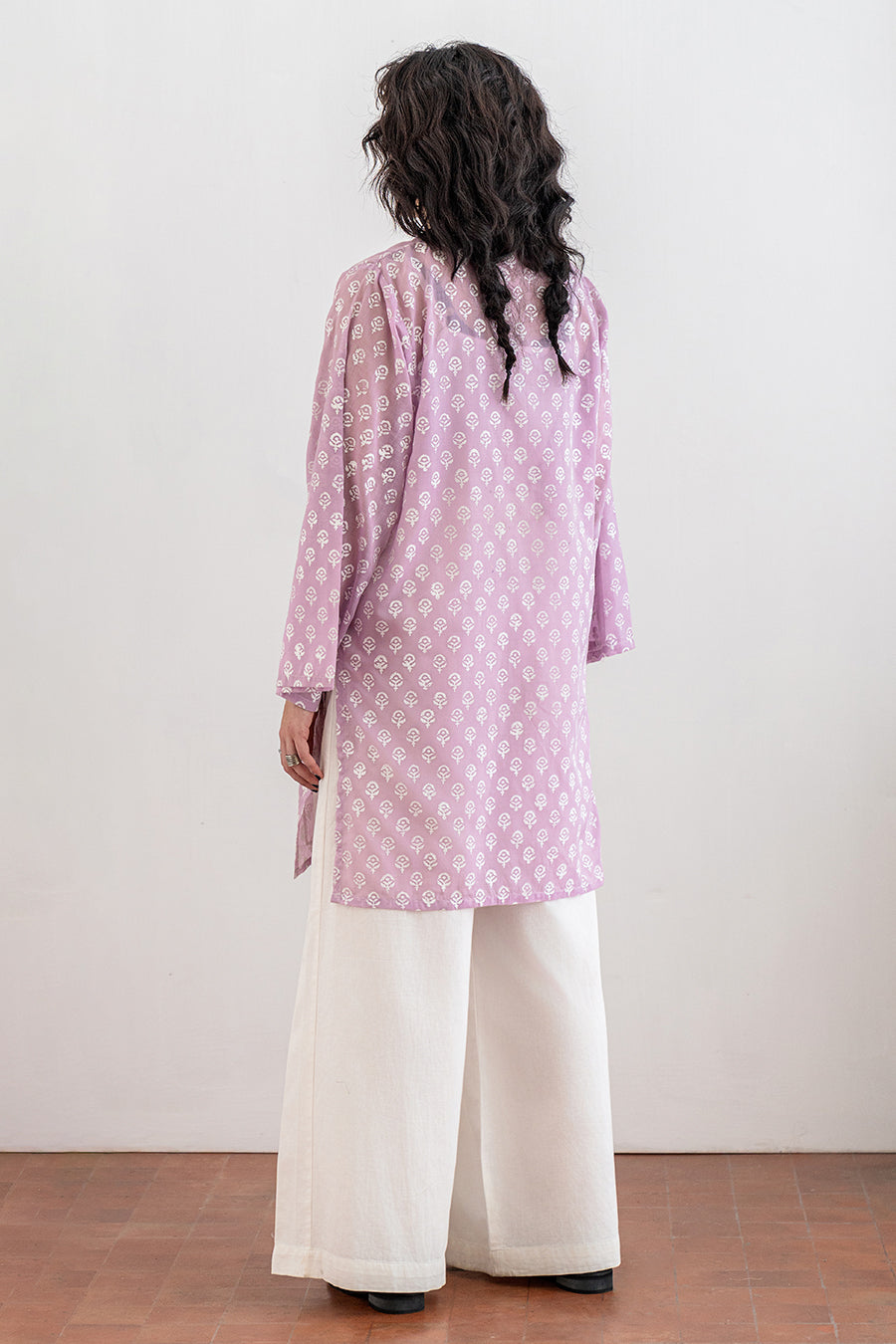 EMBROIDERED LAWN SHIRT