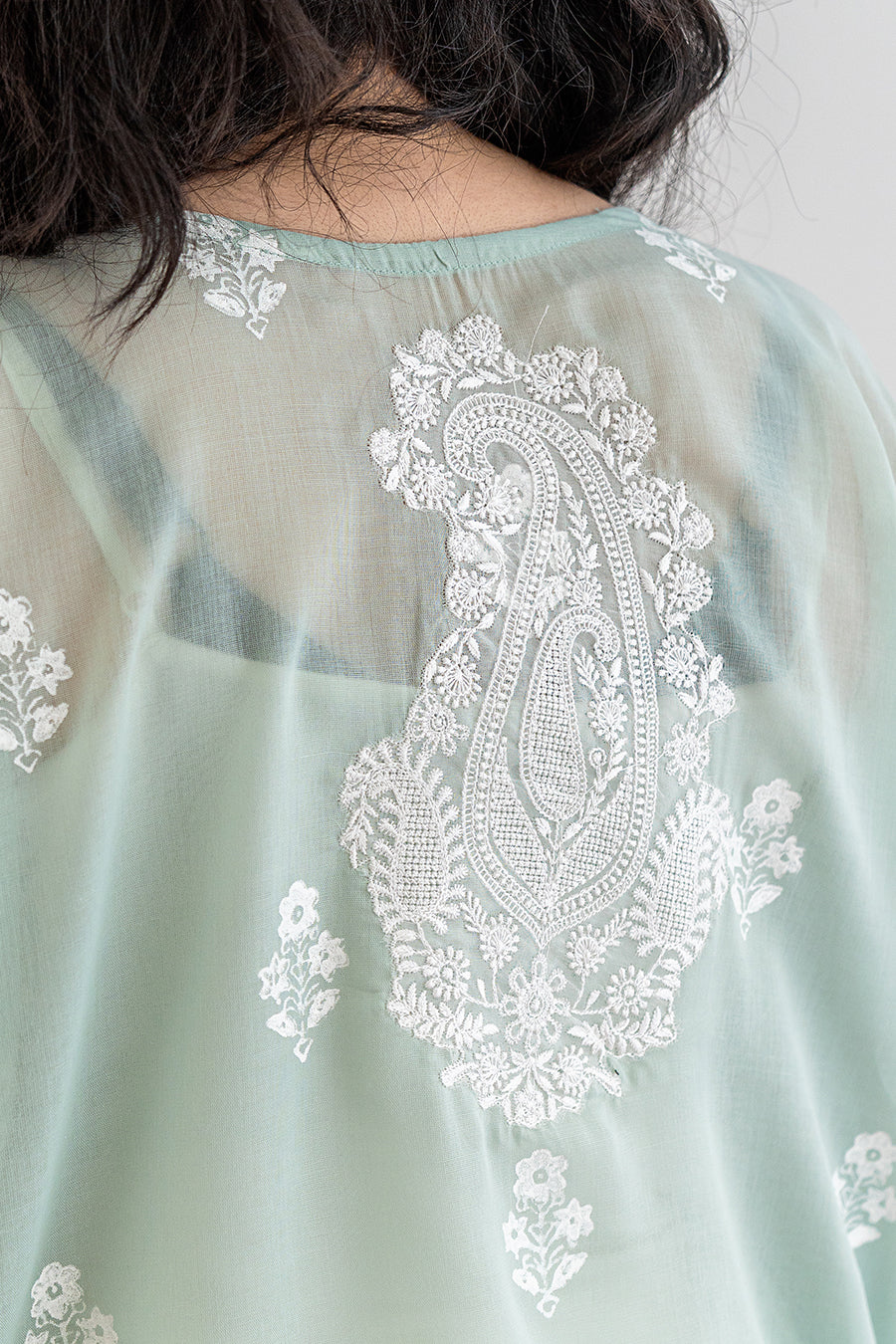 EMBROIDERED LAWN SHIRT