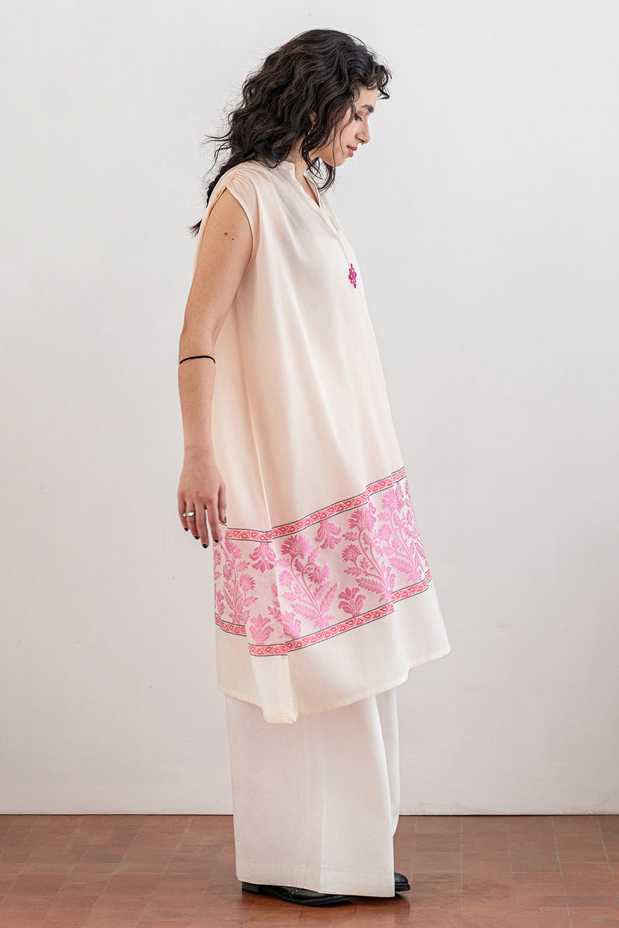 EMBROIDERED LAWN SHIRT