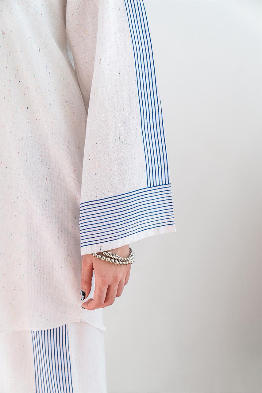 2 PIECE TEXTURED LAWN SUIT
