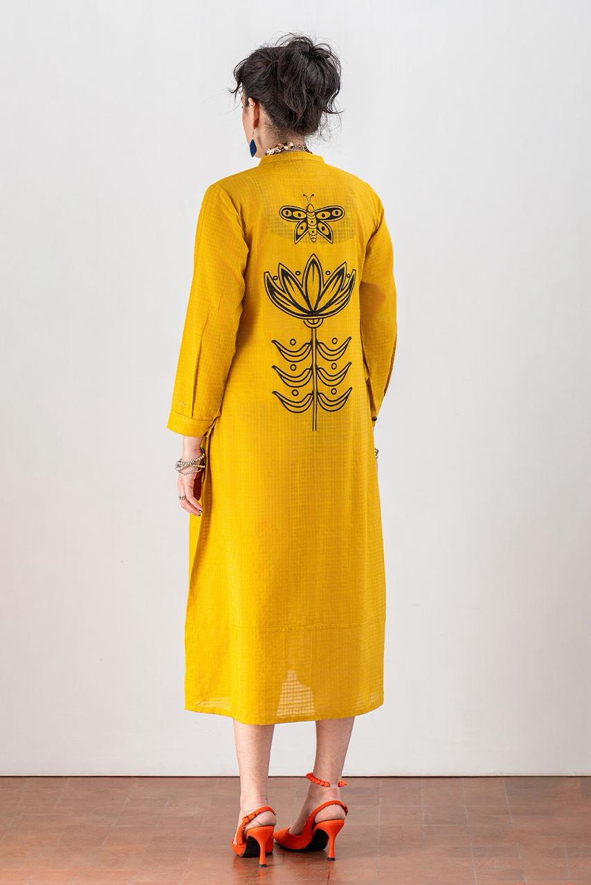 TEXTURED LAWN SHIRT