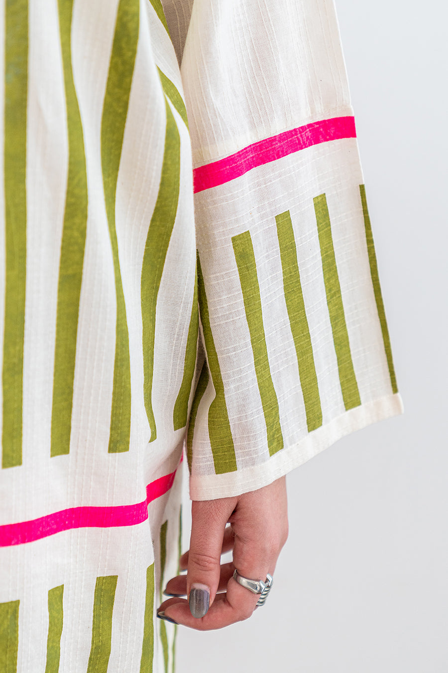 2 PIECE SCREEN PRINTED TEXTURED LAWN SUIT