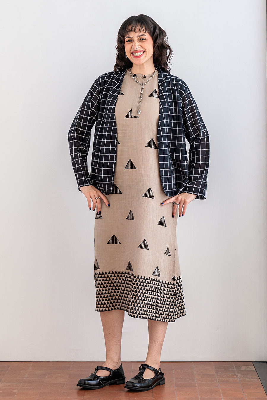 BLOCK PRINTED DRESS