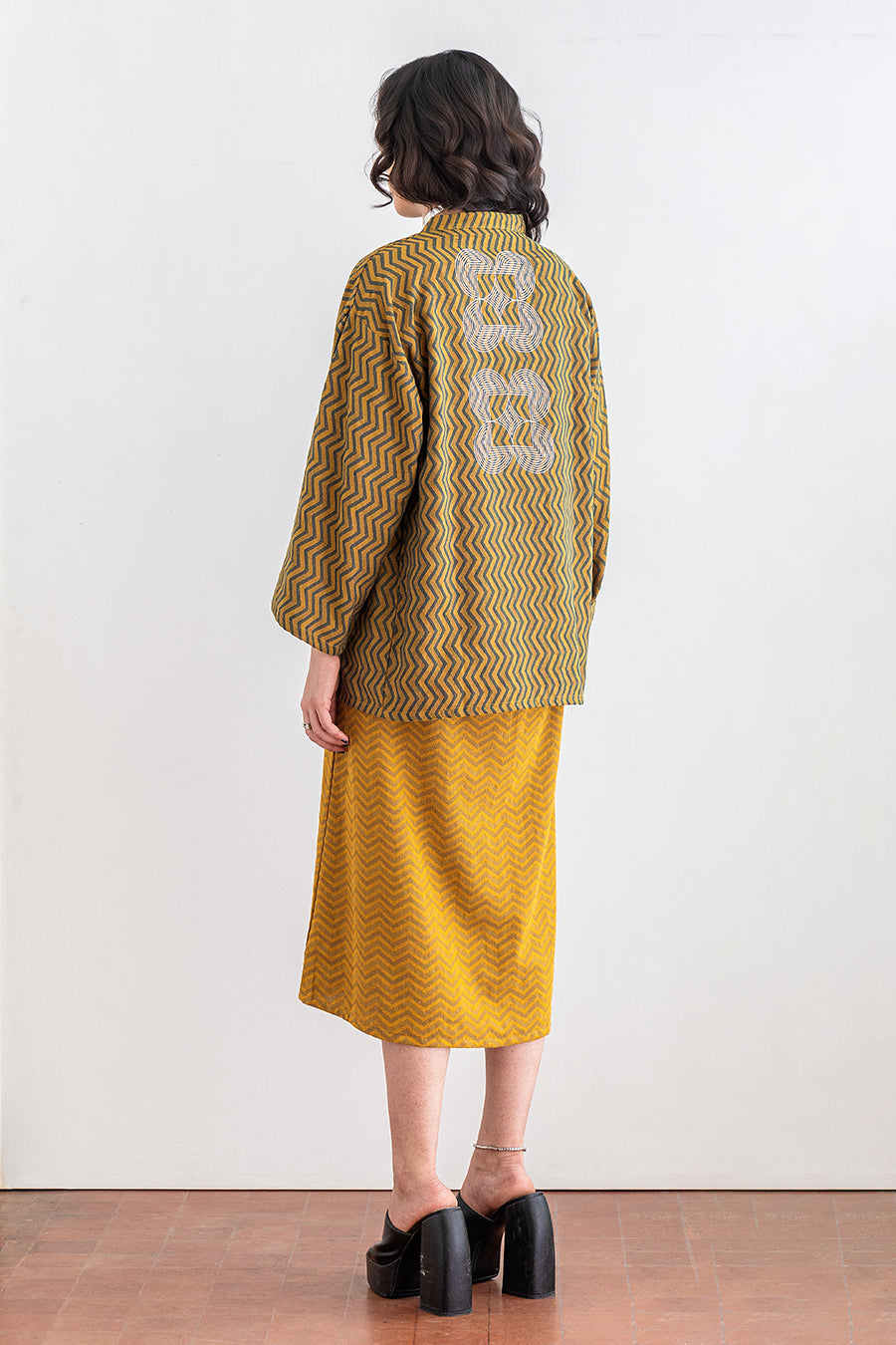 JACQUARD SHIRT & DRESS
