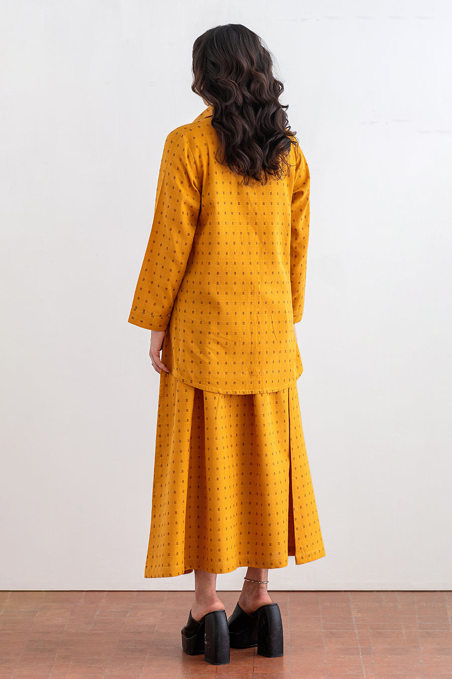 SCREEN PRINT SHIRT & SKIRT