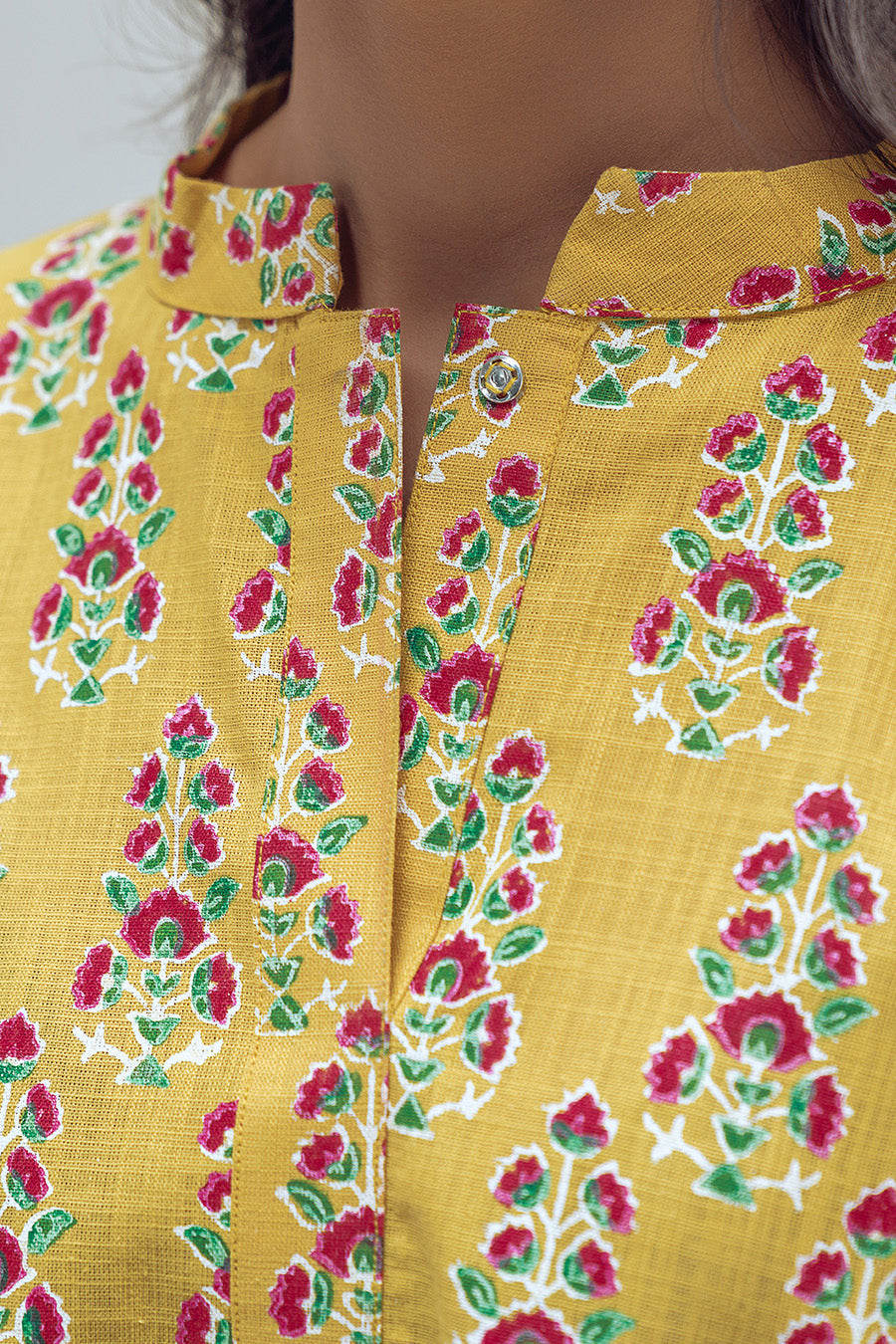 2 PIECE BLOCK PRINTED SUIT