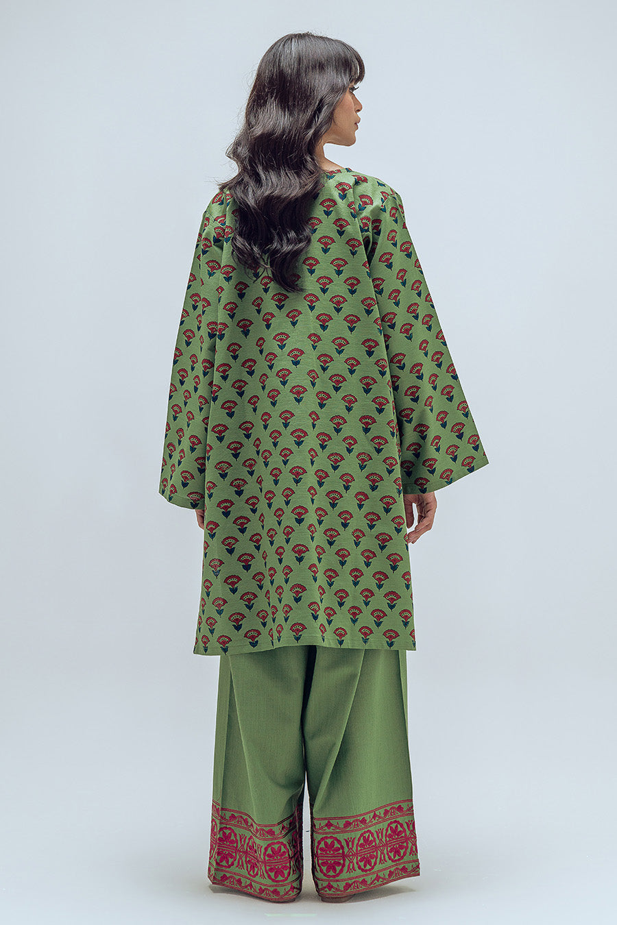 2 PIECE BLOCK PRINTED SUIT