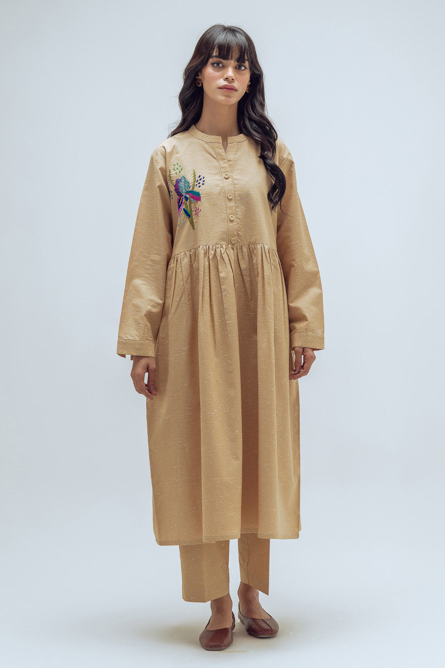 2 PIECE HAND EMBROIDERED SUIT