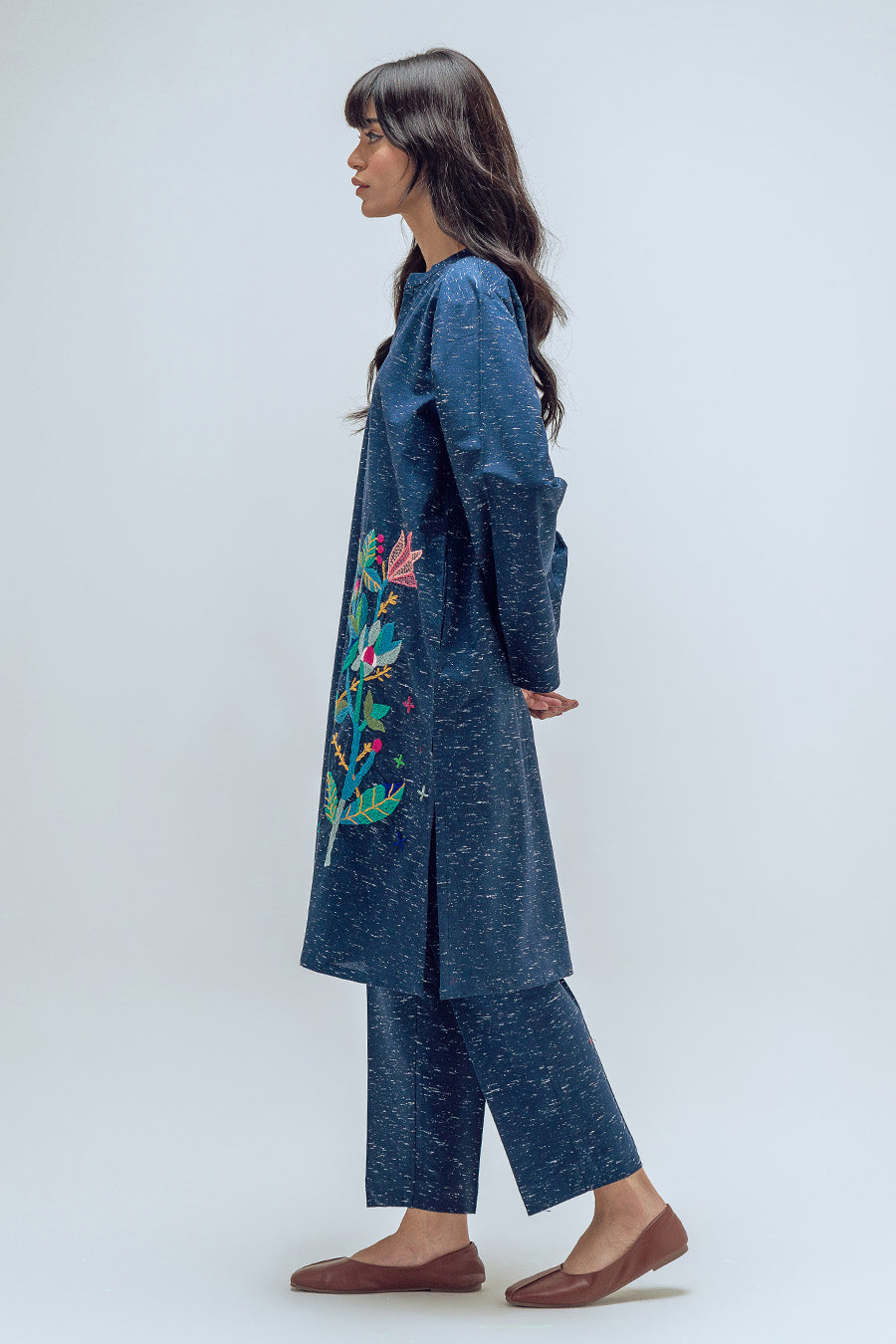 2 PIECE HAND EMBROIDERED SUIT
