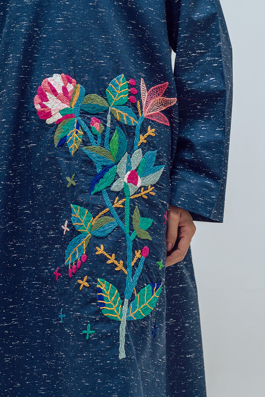 2 PIECE HAND EMBROIDERED SUIT