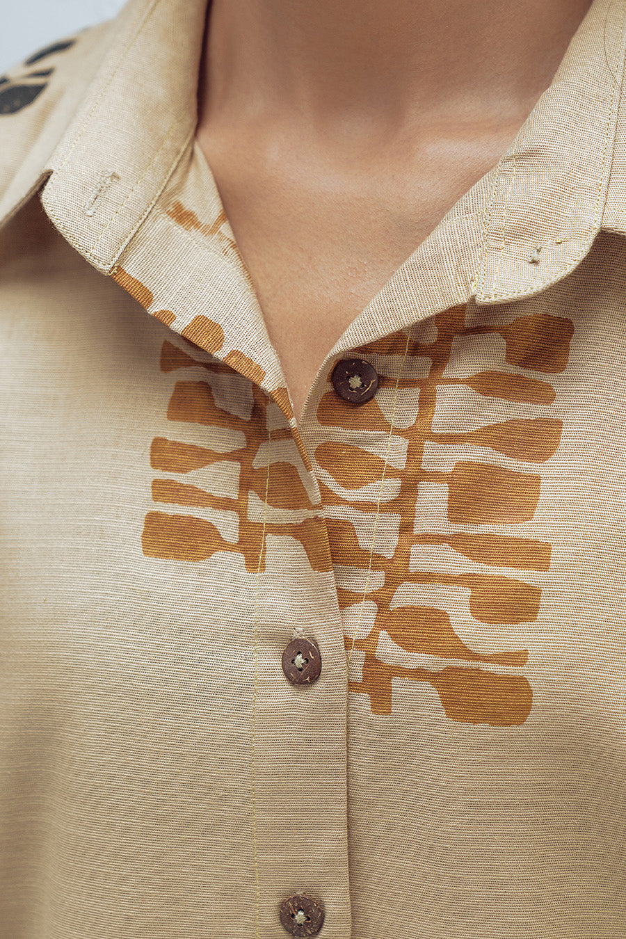 2 PIECE BLOCK PRINTED SUIT